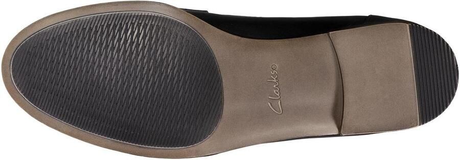 Clarks Hamble Dames Loafers Black Leather - Foto 7