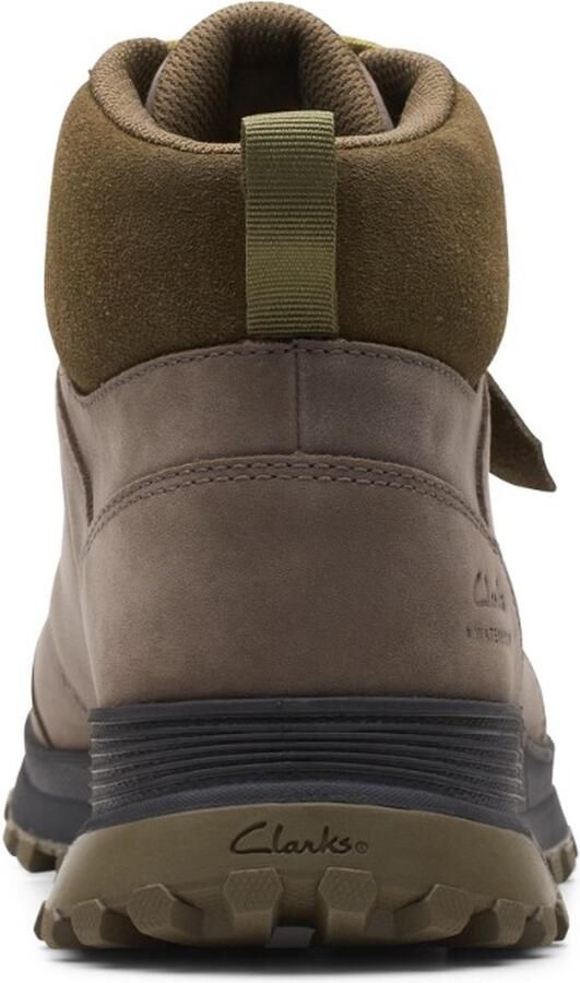 Clarks Bruin Leren Slip On Enkellaarzen Brown Heren - Foto 5