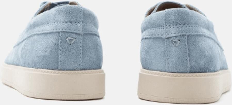 Clarks Heren Bootschoen Lockford Boat Light Blue Blauw