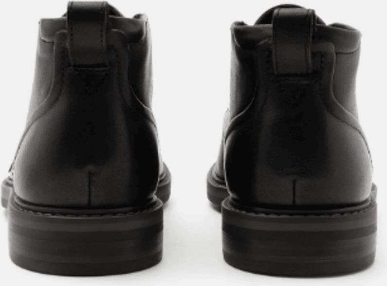 Clarks Heren Bottine Aldwin 2 Chukka Black Leather Zwart