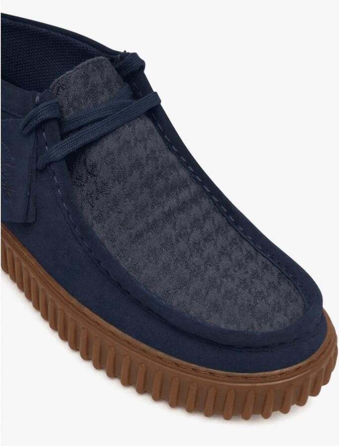 Clarks Shoes Clarks Heren Bottine Blauw