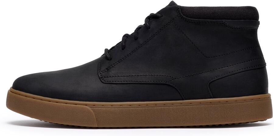 Clarks Heren Half hoge sportieve veterschoen Lydford Mid Artikel 26320323 Zwart