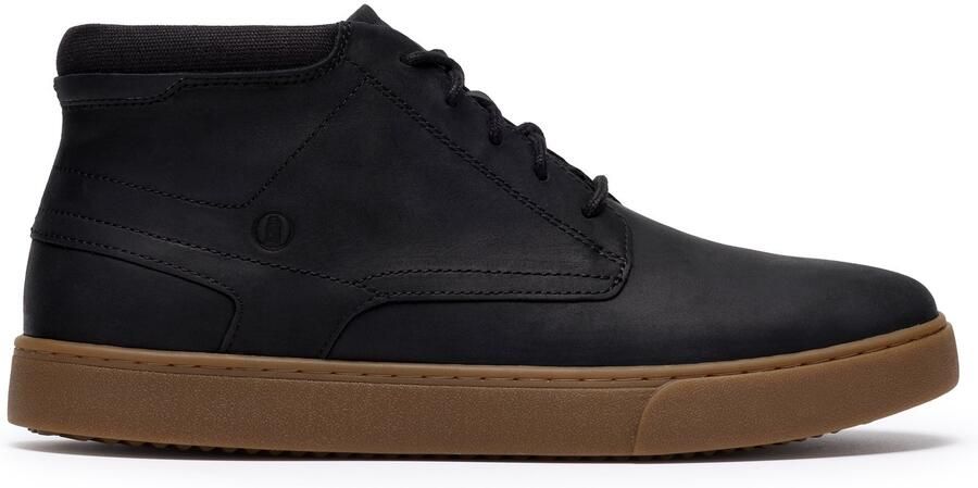 Clarks Heren Half hoge sportieve veterschoen Lydford Mid Artikel 26320323 Zwart