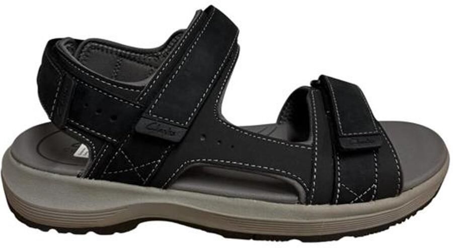 Clarks Heren sandalen Guidview Trek Zwart Artikel