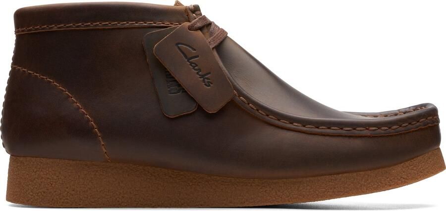 Clarks WallabeeEVO BT Heren Veterschoenen Leer Bruin