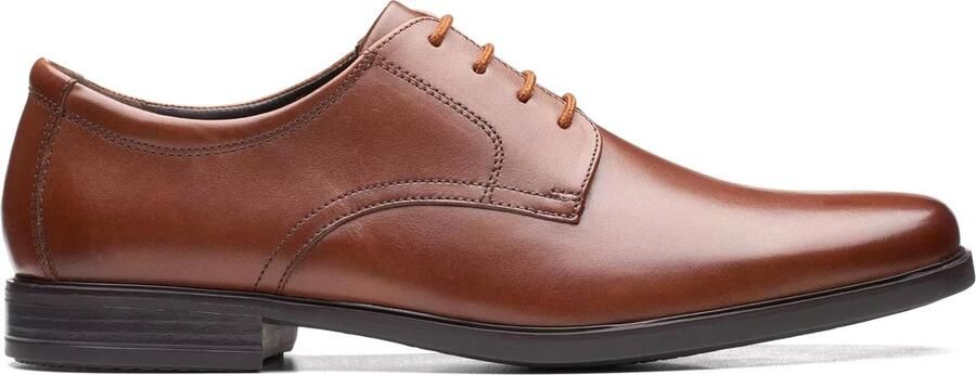 Clarks Howard Walk heren veterschoen Bruin