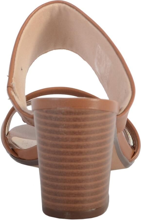 Clarks Jocelynne Andi Leren Hak Sandalen