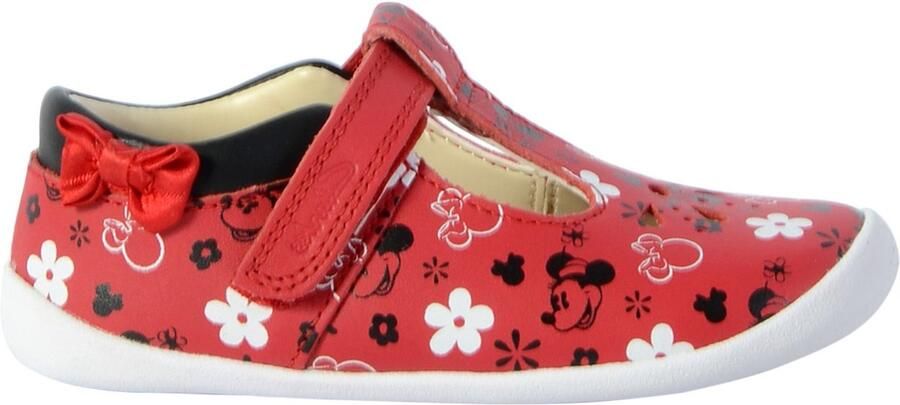 Clarks Leren kinder ballerina Roamer Strik