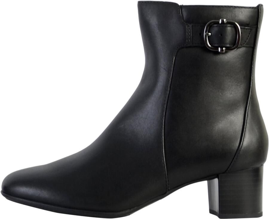 Clarks Linnae Up Leren Enkellaars met Hak