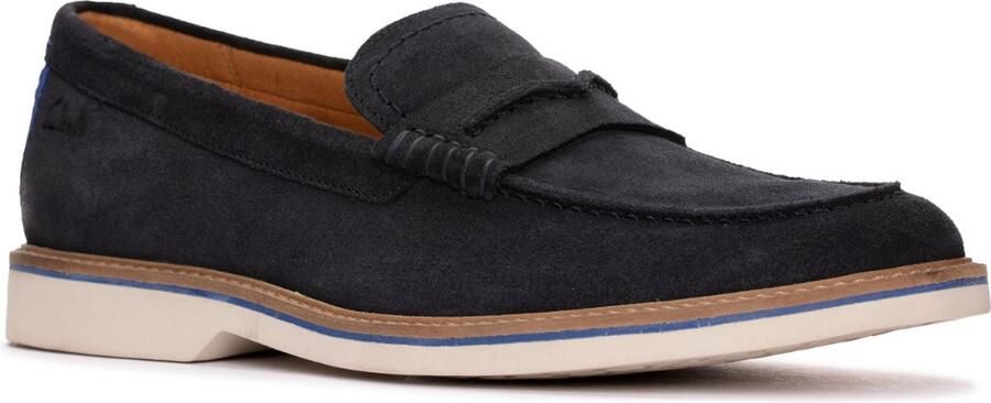 Clarks Heren schoenen Atticus LTSlip G Blauw
