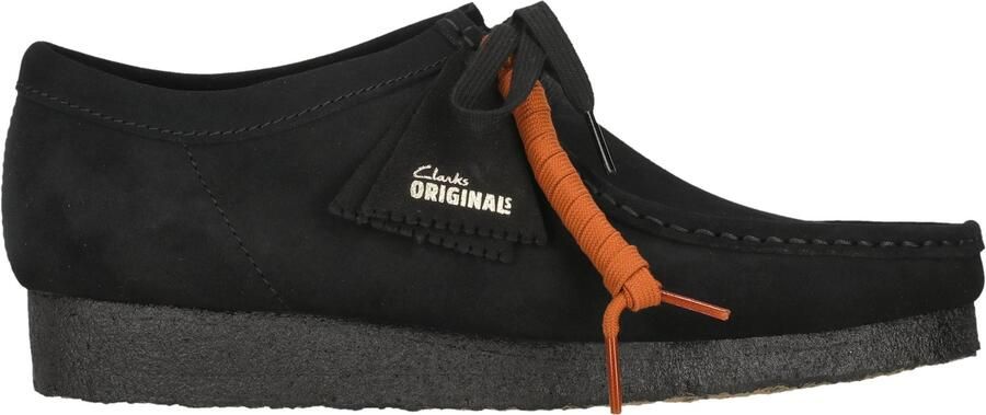 Clarks Originals Mocassins 'Wallabee Black' zwart