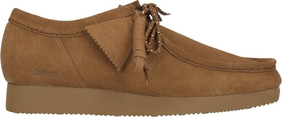 Clarks Zwarte Suède Wallabee Schoenen