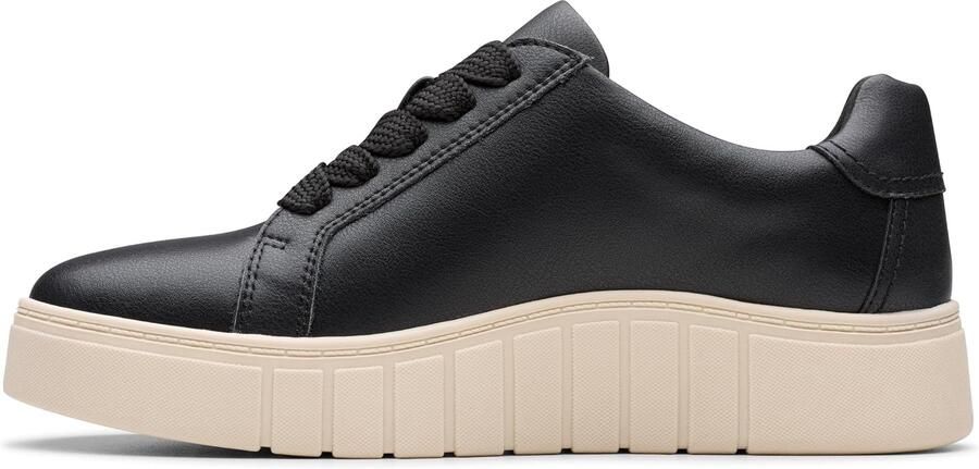 Clarks Mykah Joy Dames Laarsjes Zwart Leer