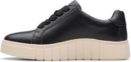 Clarks Mykah Joy Dames Laarsjes Zwart Leer