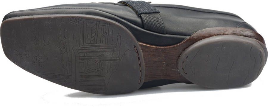 Clarks MYTH MAGIC lederen heren instappers zwart - Foto 3