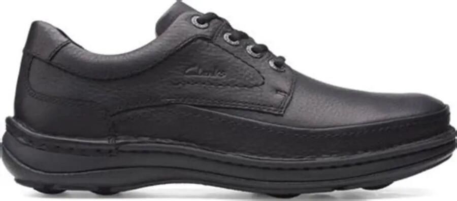 Clarks NATURE~THREE~~~~~~~~~~~~~~~~~~ Vrije tijdsschoenen Heren veterschoen Heren sneakersCasual Zwart