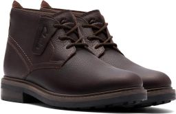 Clarks Newford Mid Halfhoge veterschoen met warme voering 26184693 Bruin
