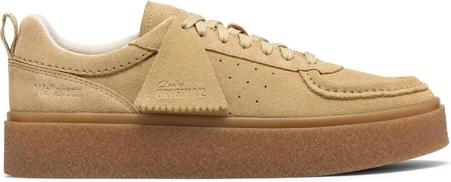 Clarks O Boxbee Lace. lichtbruin Dames Veterschoenen lichtbruin
