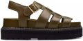 Clarks Sandalen met sleehak Orianna Twist - Groen