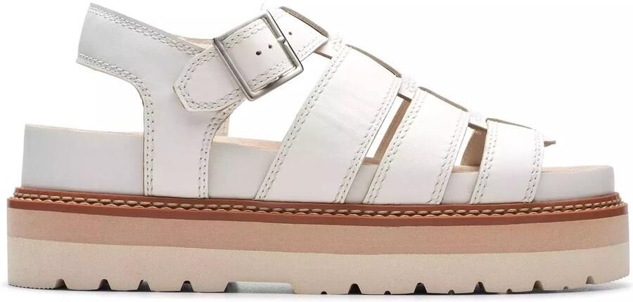 Clarks Orianna Twist dames sandaal Wit