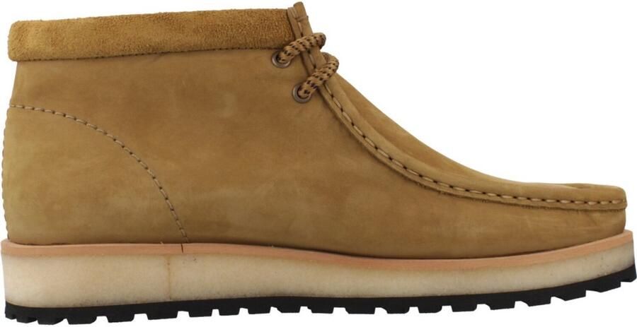 Clarks Originals Clarks heren veterboot Wallabee Scout nubuck camel