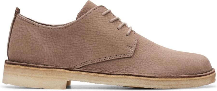 Clarks Originals Desert London Dames Veterschoenen Mushroom Nubuck