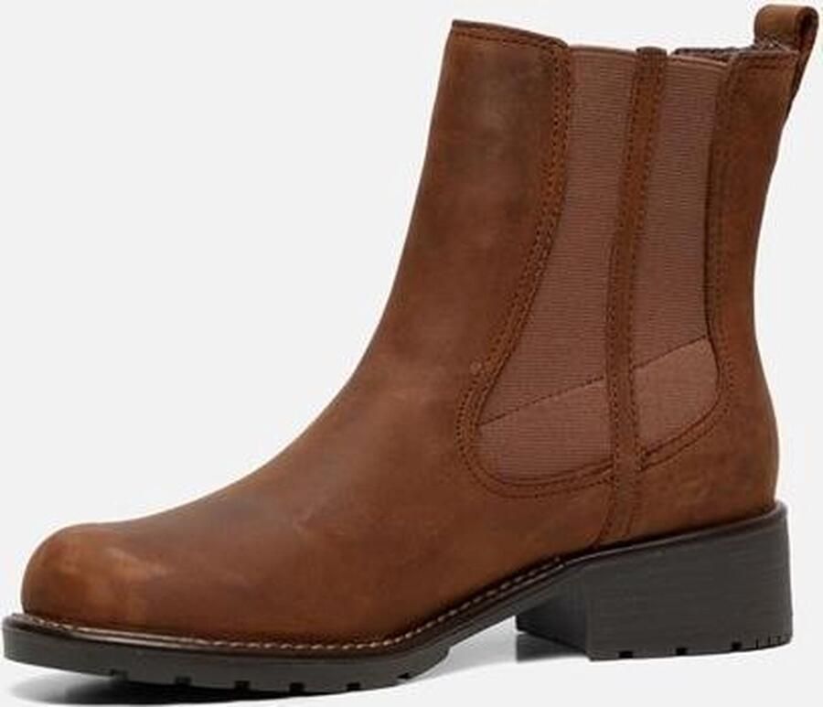 Clarks Orinoco Club Dames Laarzen Brown Snuff - Foto 4