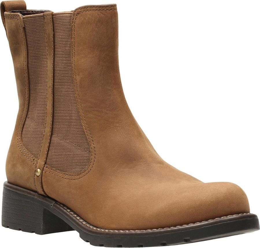 Clarks Orinoco Club Dames Laarzen Brown Snuff - Foto 3