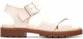 Clarks Stijlvolle damessandaal off white - Beige
