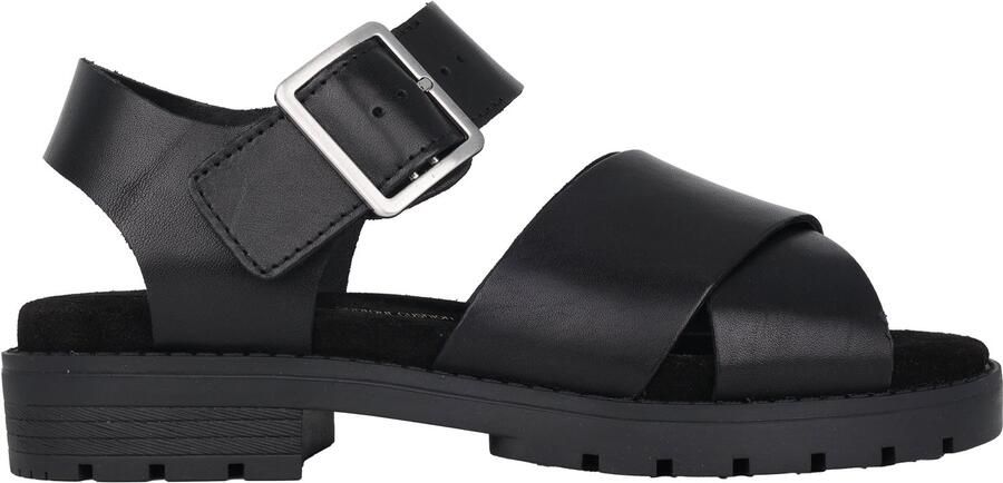 Clarks Zwarte Leren Sandaal Orinoco Cross