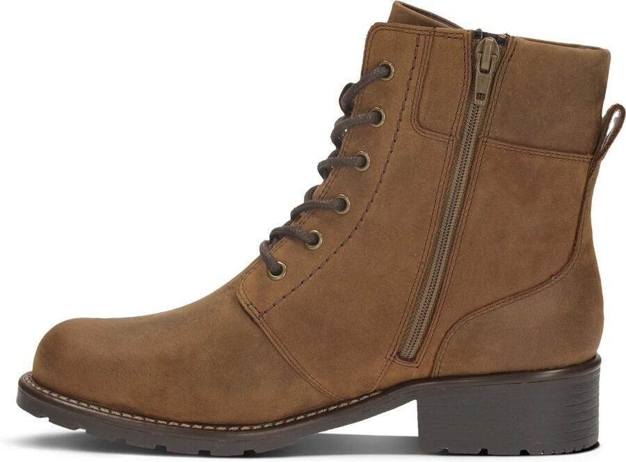 Clarks Orinoco Spice Dames Veterboot Brown Snuff - Foto 3