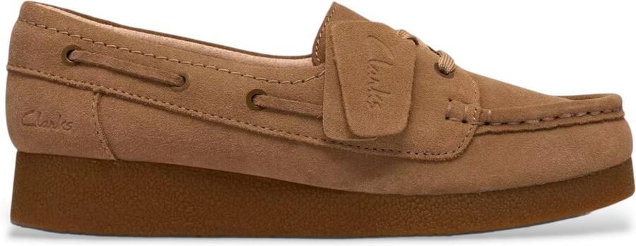 Clarks Wallabee Evo Sea suède bootschoenen camel