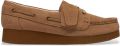 Clarks Wallabee Evo Sea suède bootschoenen camel - Bruin
