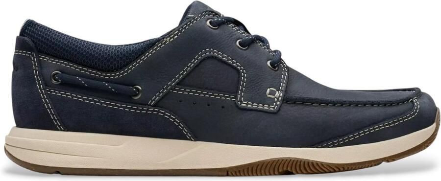 Clarks Shoes Sailview Lace Schoenen Blauw Man