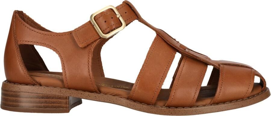 Clarks Shoes Hana Sun Sandalen Bruin Vrouw
