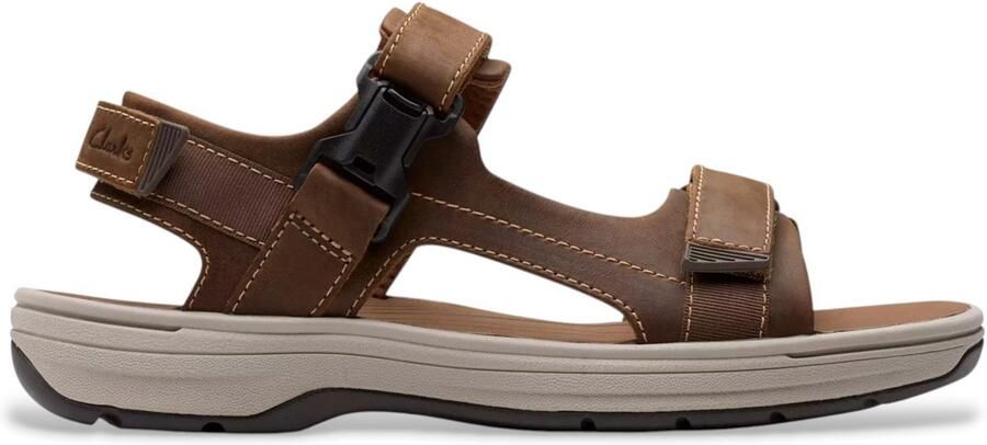 Clarks Shoes Saltway Edge Sandalen Bruin Man - Foto 2