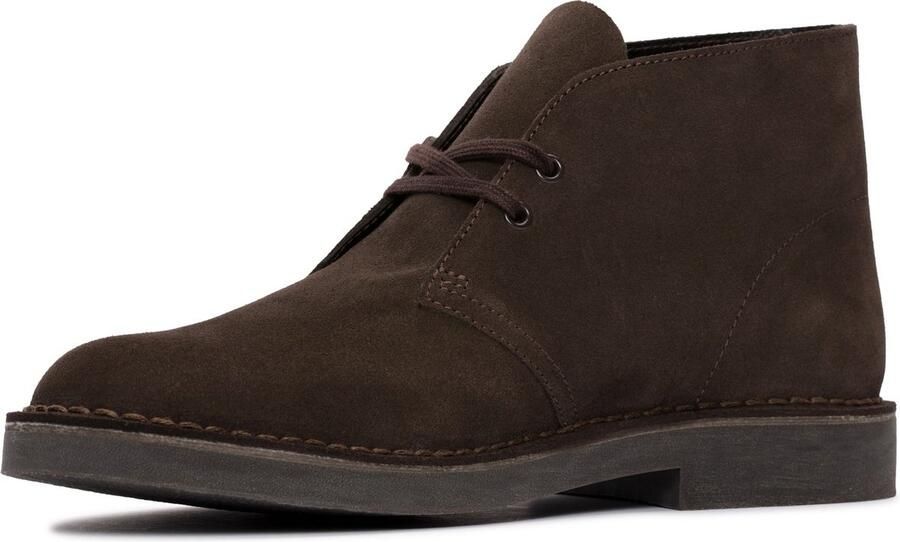 Clarks Desert BT Evo Donkerbruine Suède Laarzen Brown Heren - Foto 4