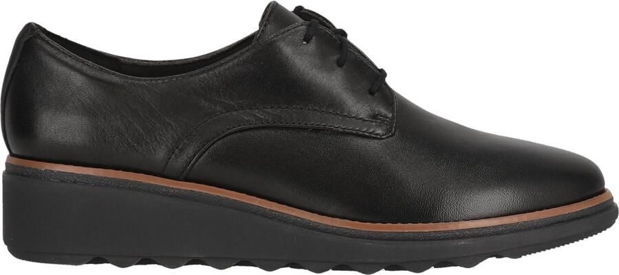 Clarks Zwarte Sneakers Sharon RAE Black Heren