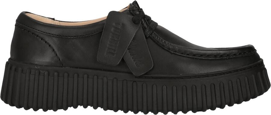 CLARKS Veterschoen 'Torhill Bee' zwart