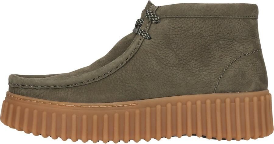 Clarks Shoes Torhill Moss Bootschoenen Groen Vrouw