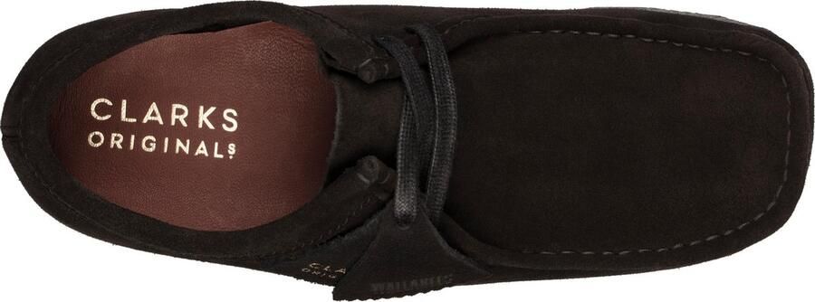 Clarks WALLABEE Vrije tijdsschoenen veterschoen sneakersCasual Zwart - Foto 8