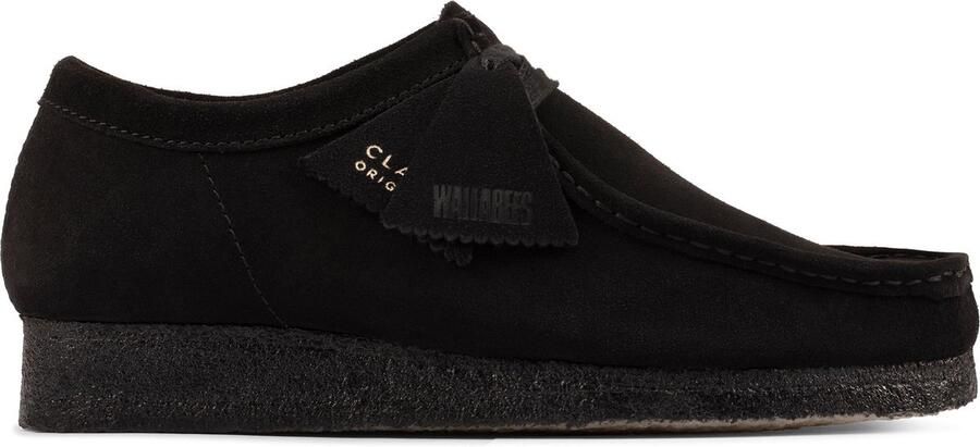 Clarks WALLABEE Vrije tijdsschoenen veterschoen sneakersCasual Zwart
