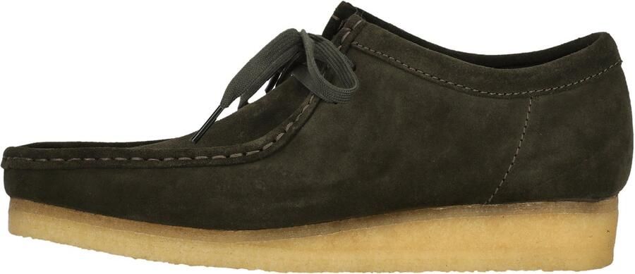 Clarks Schnürschuhe Wallabee Forest Green Sde