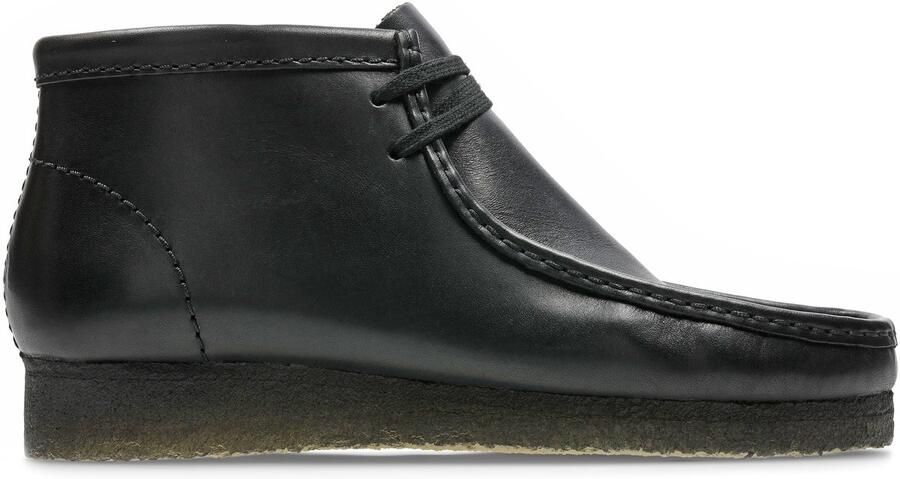 Clarks Herenschoenen Wallabee Boot G black leather