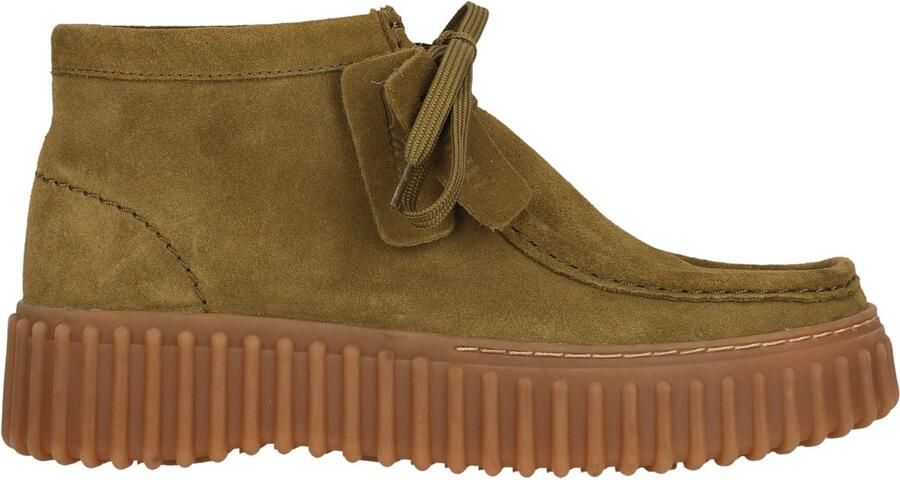 Clarks Shoes Torhill Moss Booties Groen Vrouw