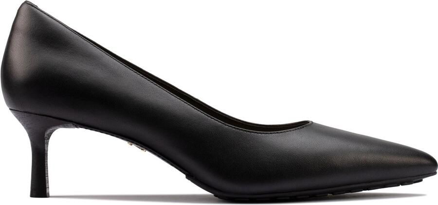 Clarks Shoes Adela Court Hakken Zwart 1 2 Vrouw