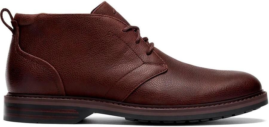 Clarks Shoes Aldwin2 Chukka Booties Bruin Man