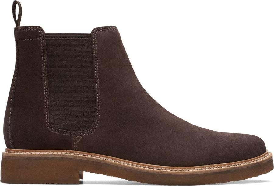 Clarks Shoes Clarkdale Easy Booties Bruin 1 2 Man - Foto 2