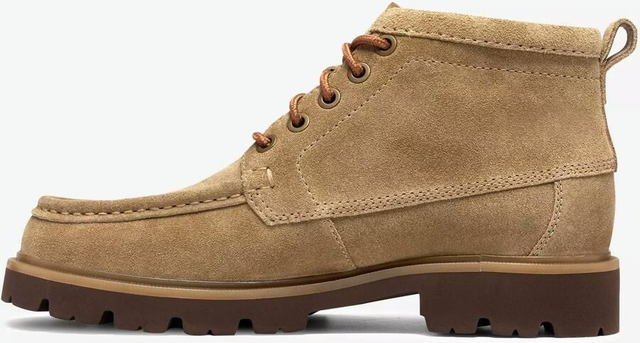 Clarks Shoes Cleyhill Hi Booties Bruin Man
