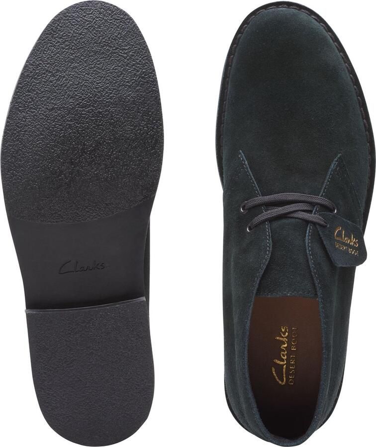 Clarks DESERT~BOOT~EVO~~~~~~~~~~~~~~~ Vrije tijd half-hoog Heren veterschoen Heren sneakers Zwart - Foto 5